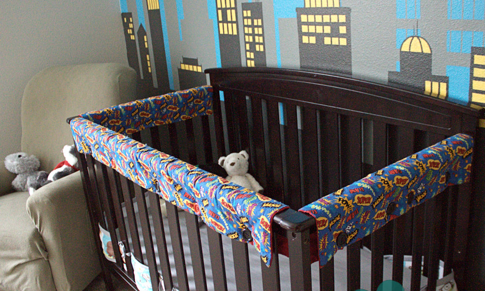 DIY Crib Rail Covers A Mom and Her Joys