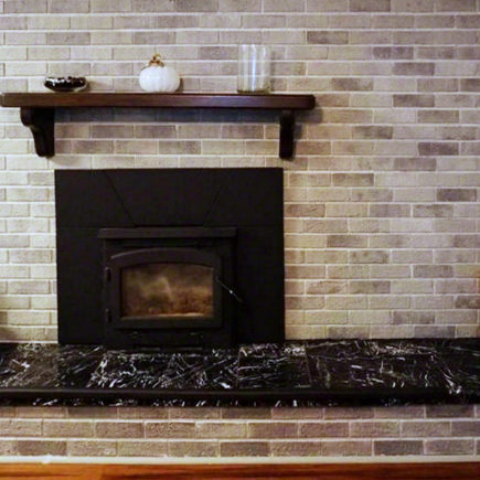 Painted Fireplace